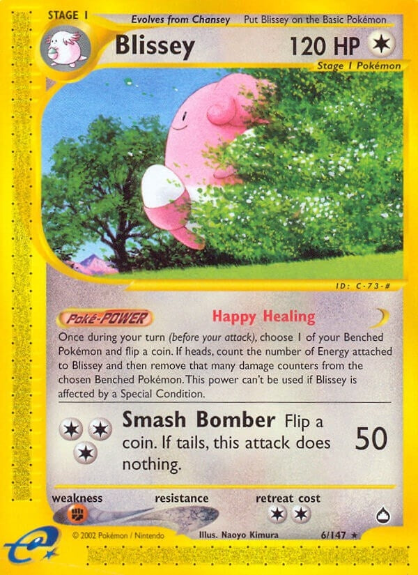 Image for Blissey (Aquapolis) (006/147) - Pokemon