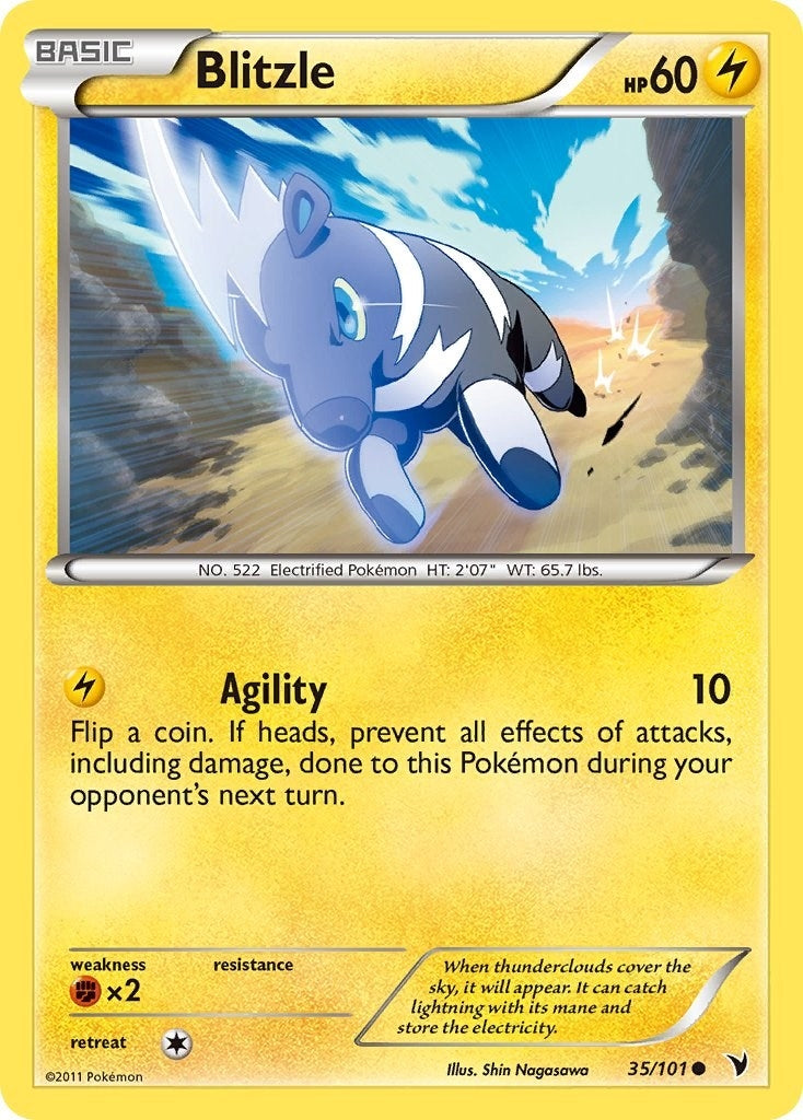 Image for Blitzle (Noble Victories) (35/101) - Pokemon