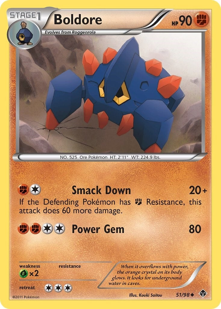 Image for Boldore (51) (Emerging Powers) (51/98) - Pokemon