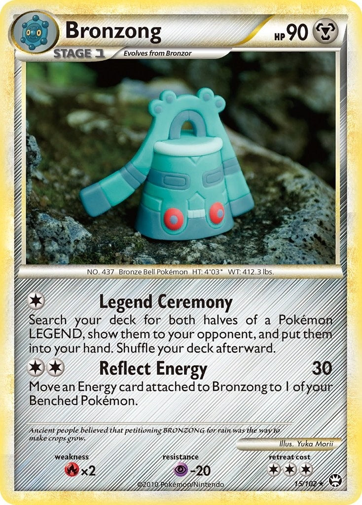 Image for Bronzong (Triumphant) (15/102) - Pokemon