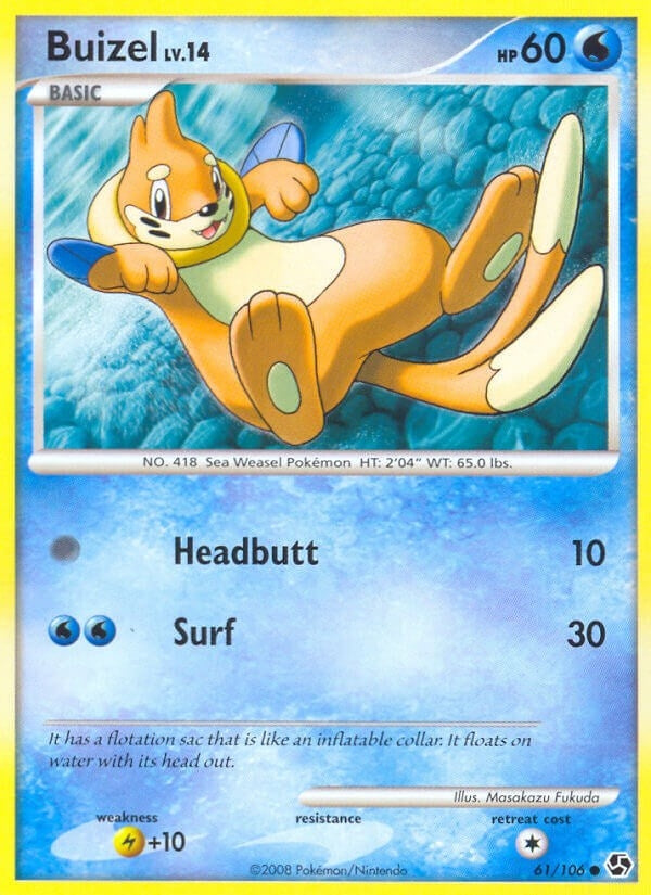 Image for Buizel (Great Encounters) (61/106) - Pokemon