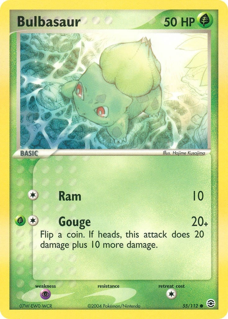 Image for Bulbasaur (FireRed & LeafGreen) (55/112) - Pokemon