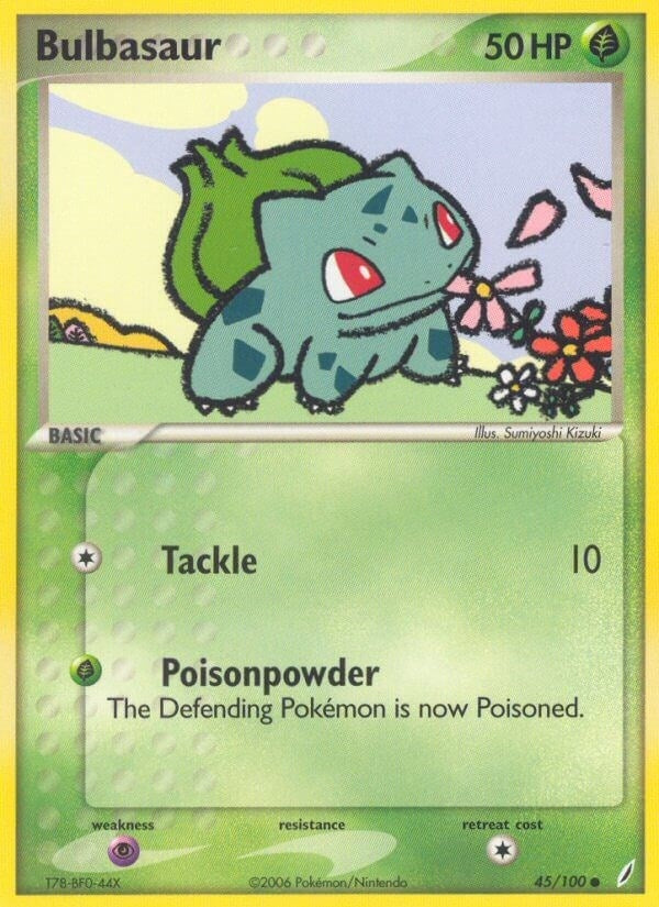 Image for Bulbasaur (Crystal Guardians) (45/100) - Pokemon