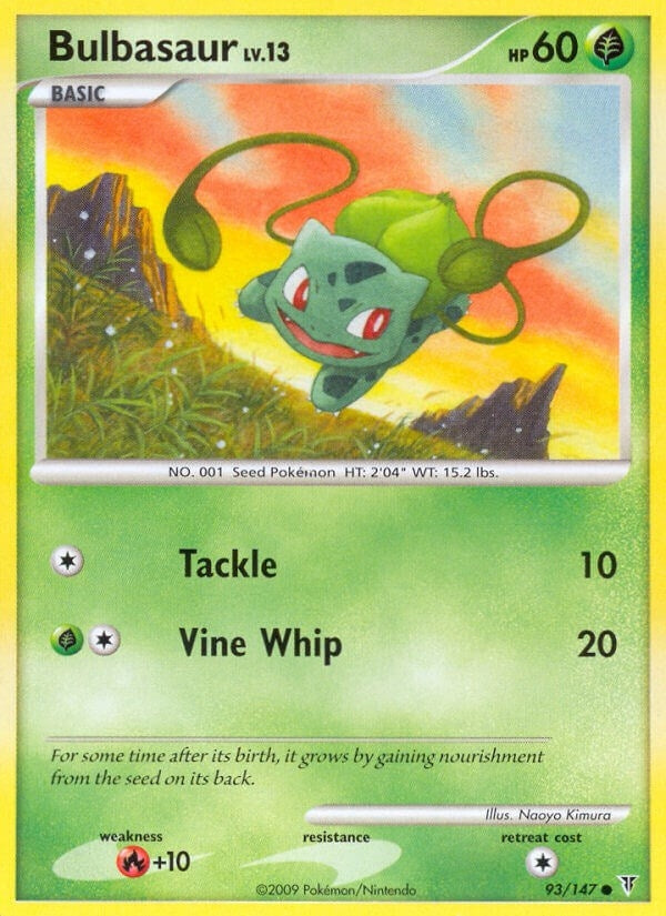 Image for Bulbasaur (Supreme Victors) (93) - Pokemon