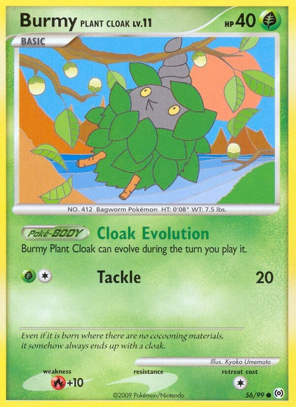 Image for Burmy Plant Cloak (Arceus) (56/99) - Pokemon
