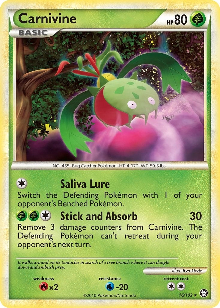 Image for Carnivine (Triumphant) (16/102) - Pokemon