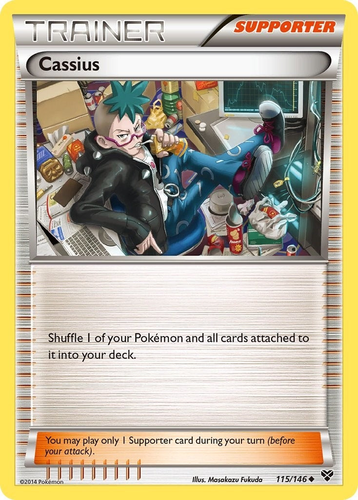 Image for Cassius (XY Base Set) (115/146) - Pokemon