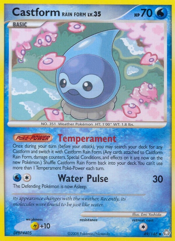 Image for Castform Rain Form (Legends Awakened) (49/146) - Pokemon