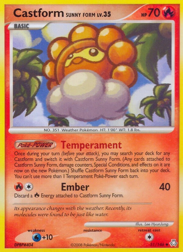 Image for Castform Sunny Form (Legends Awakened) (51/146) - Pokemon
