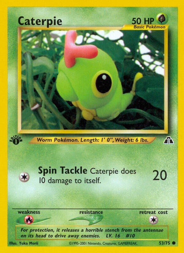 Image for Caterpie (Neo Discovery) (53/75) - Pokemon