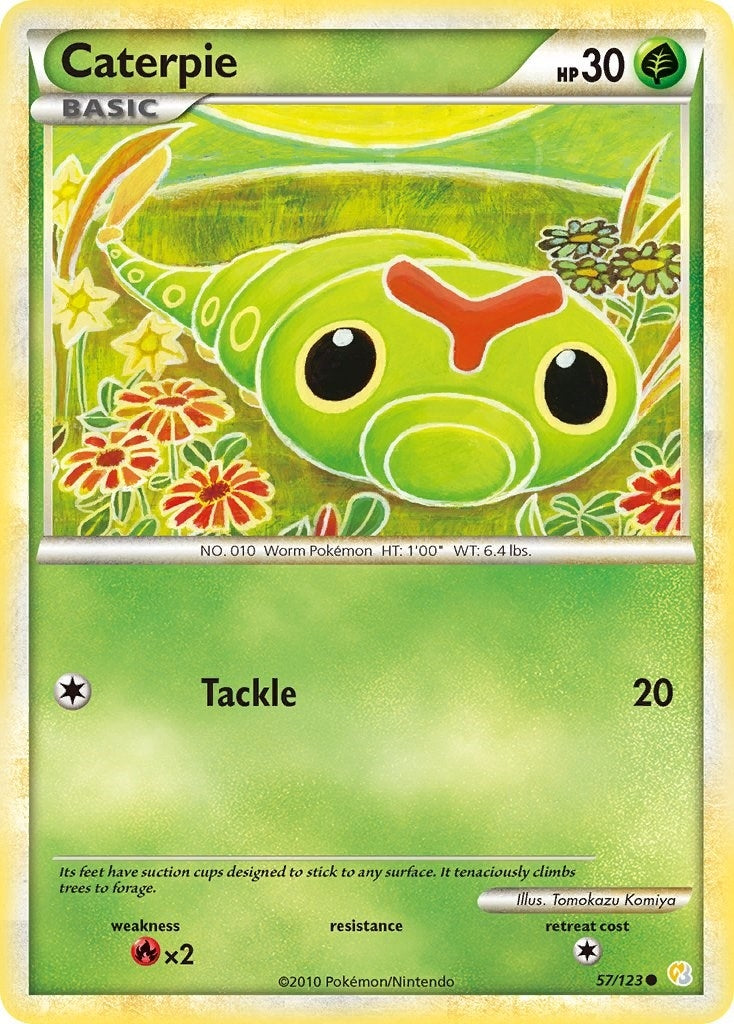 Image for Caterpie (HeartGold SoulSilver) (57/123) - Pokemon