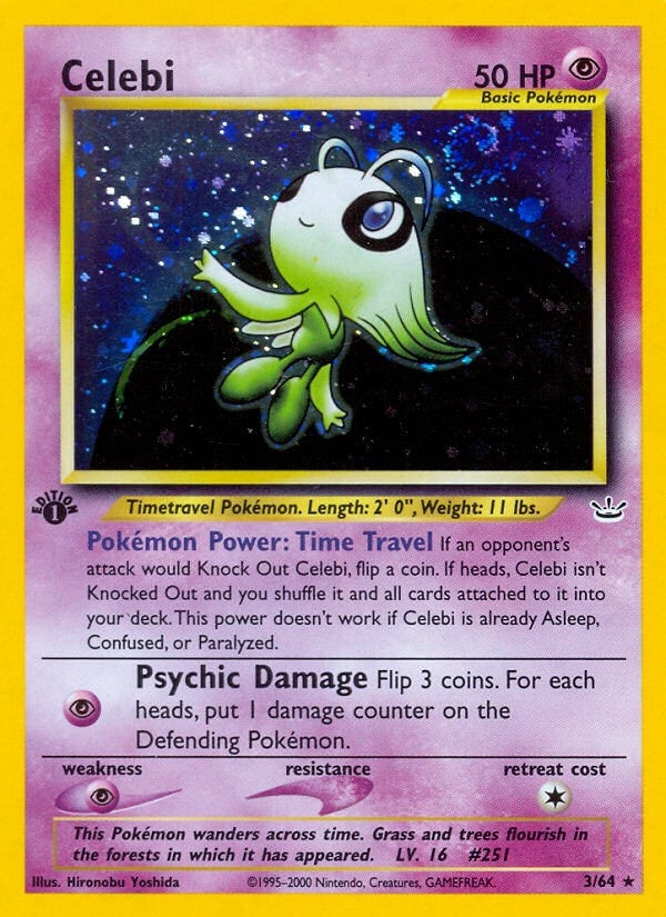 Image for Celebi (3) (Neo Revelation) (03/64) - Pokemon