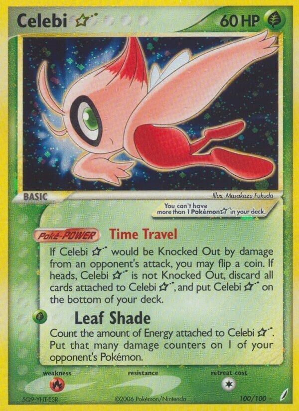 Image for Celebi Star (Crystal Guardians) (100/100) - Pokemon