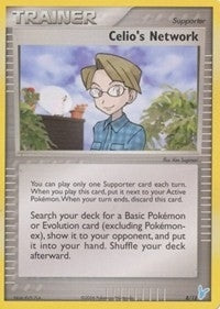 Image for Celio's Network (EX Trainer Kit 2: Plusle & Minun) (8/12) - Pokemon