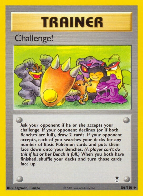 Image for Challenge! (Legendary Collection) (106/110) - Pokemon