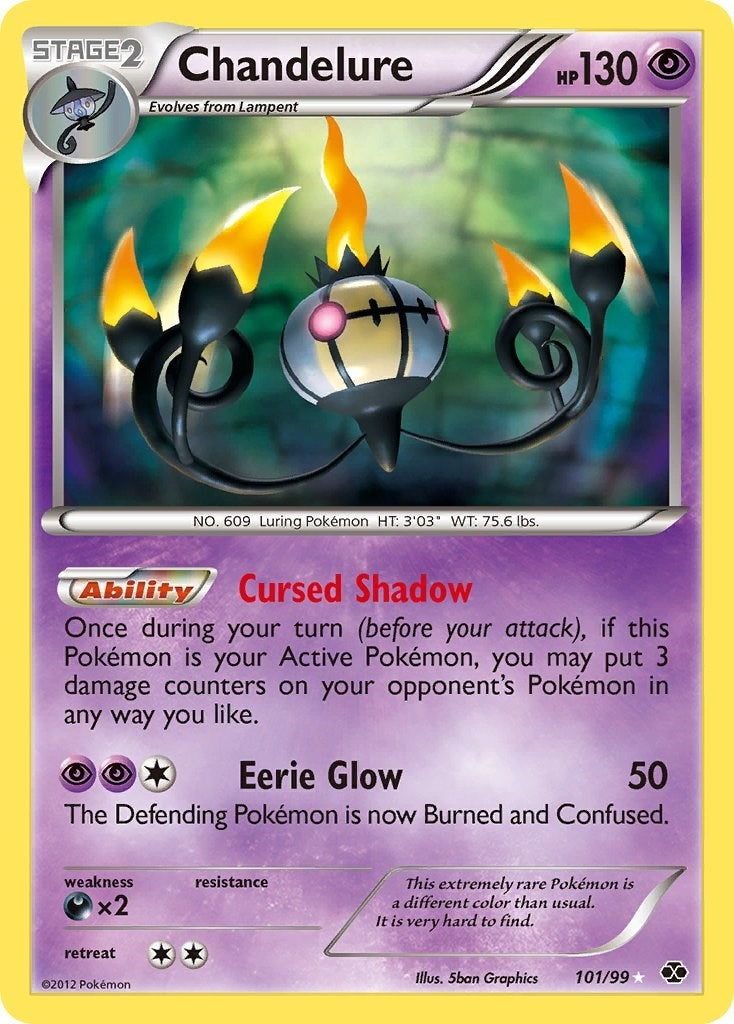 Image for Chandelure (Secret) (Next Destinies) (101/99) - Pokemon