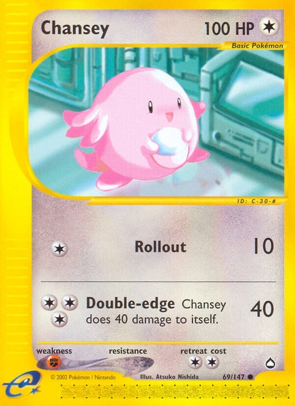 Image for Chansey (Aquapolis) (069/147) - Pokemon