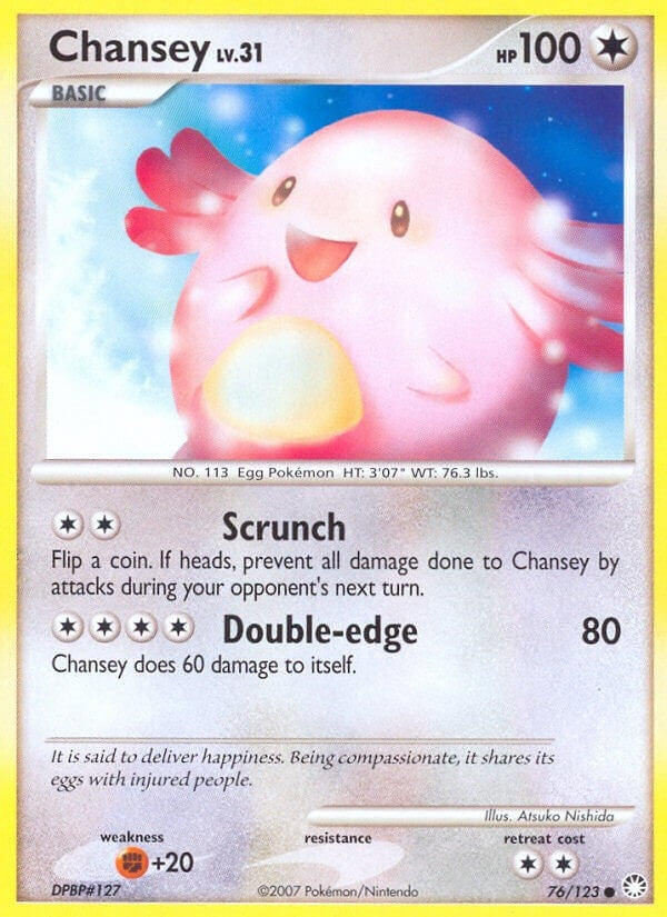 Image for Chansey (Mysterious Treasures) (76/123) - Pokemon