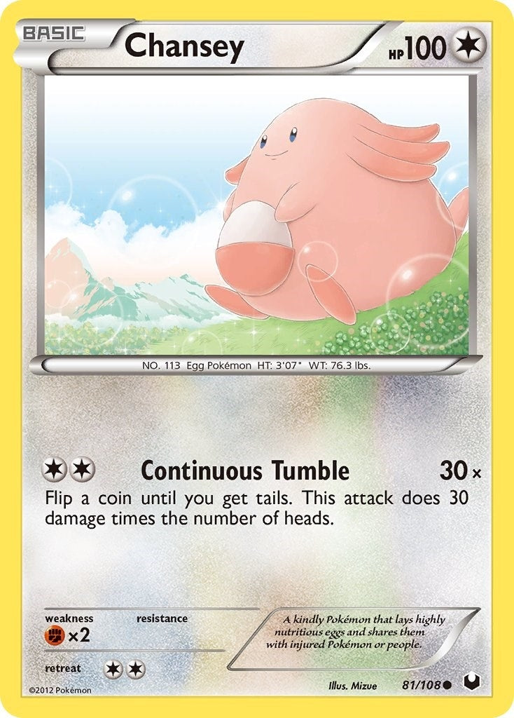 Image for Chansey (81) (Dark Explorers) (81/108) - Pokemon