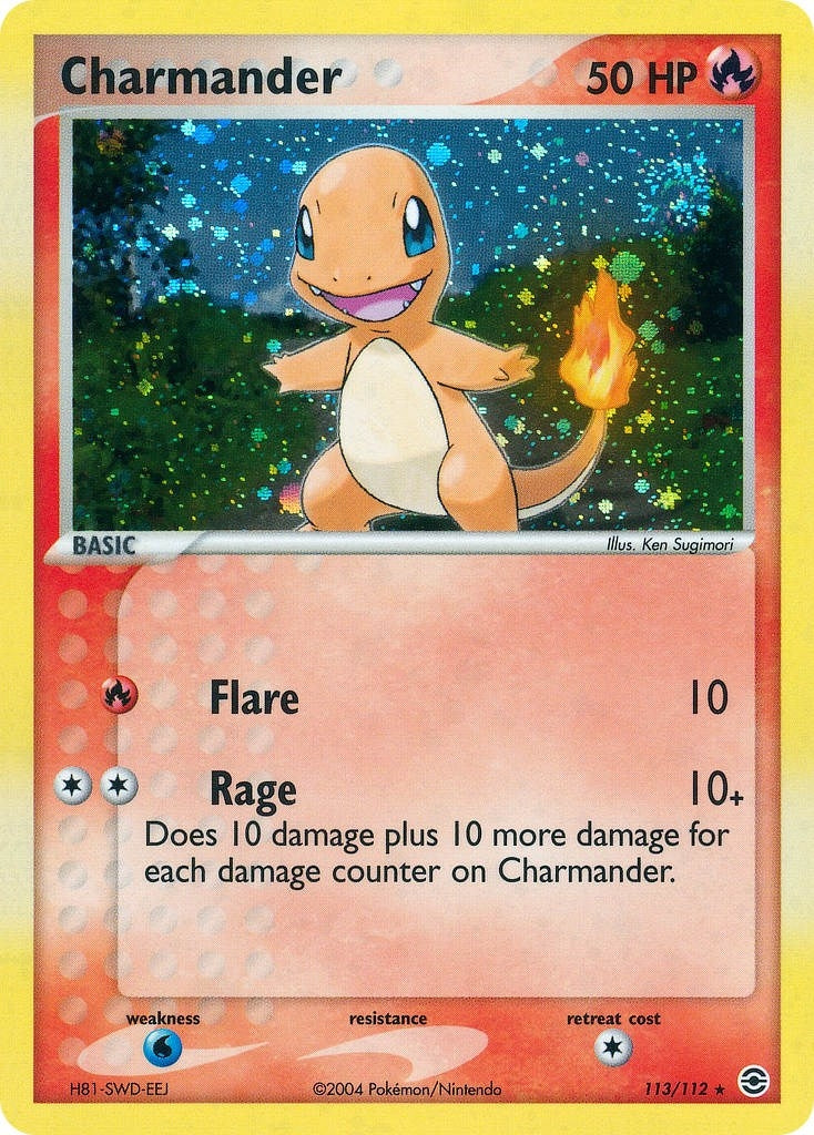 Image for Charmander (FireRed & LeafGreen) (113/112) - Pokemon