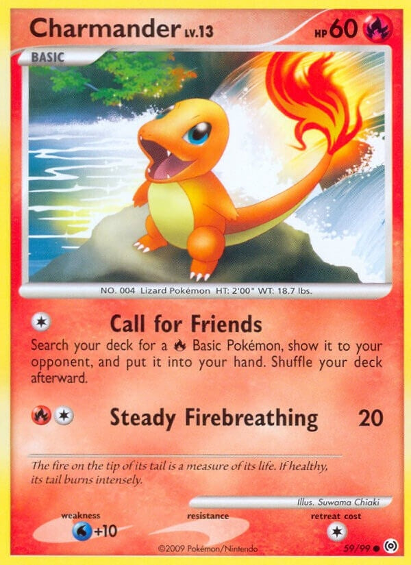 Image for Charmander (Arceus) (59/99) - Pokemon