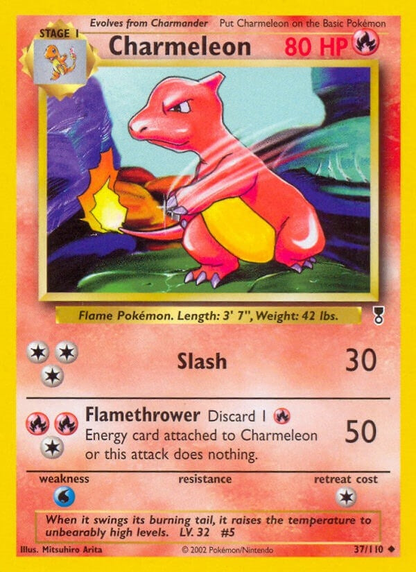 Image for Charmeleon (Legendary Collection) (037/110) - Pokemon