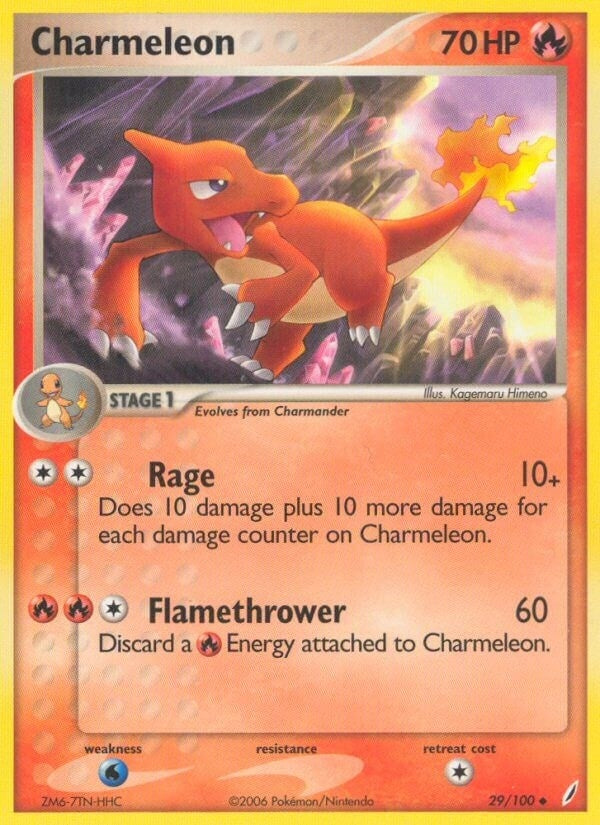 Image for Charmeleon (Crystal Guardians) (29/100) - Pokemon