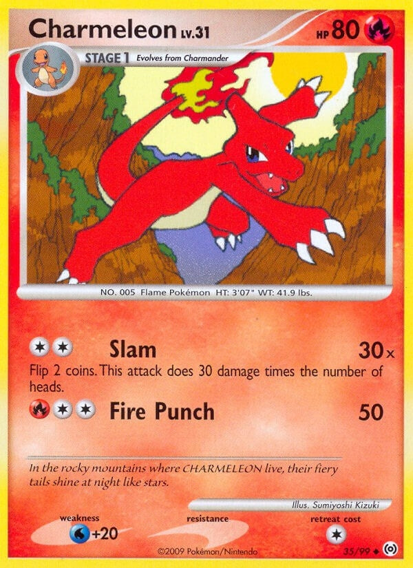 Image for Charmeleon (Arceus) (35/99) - Pokemon