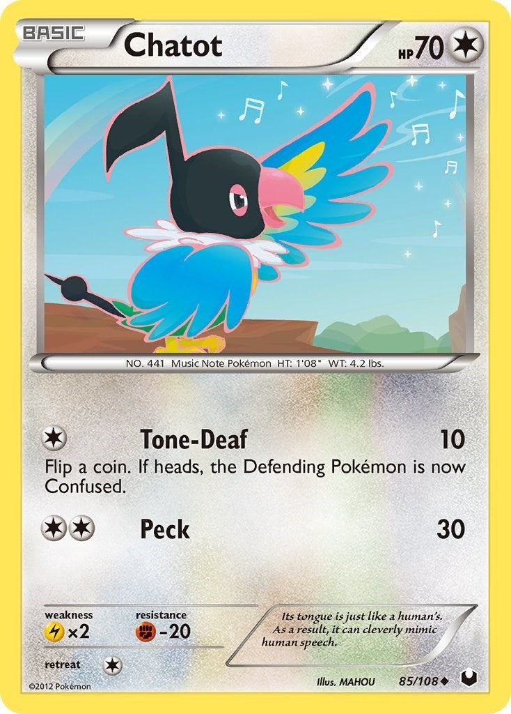 Image for Chatot (Dark Explorers) (85/108) - Pokemon