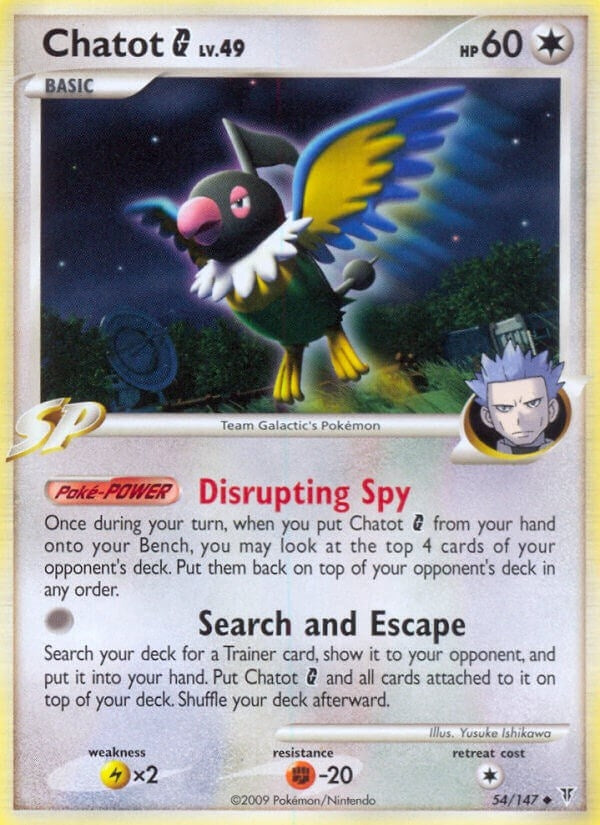 Image for Chatot G (Supreme Victors) (54) - Pokemon
