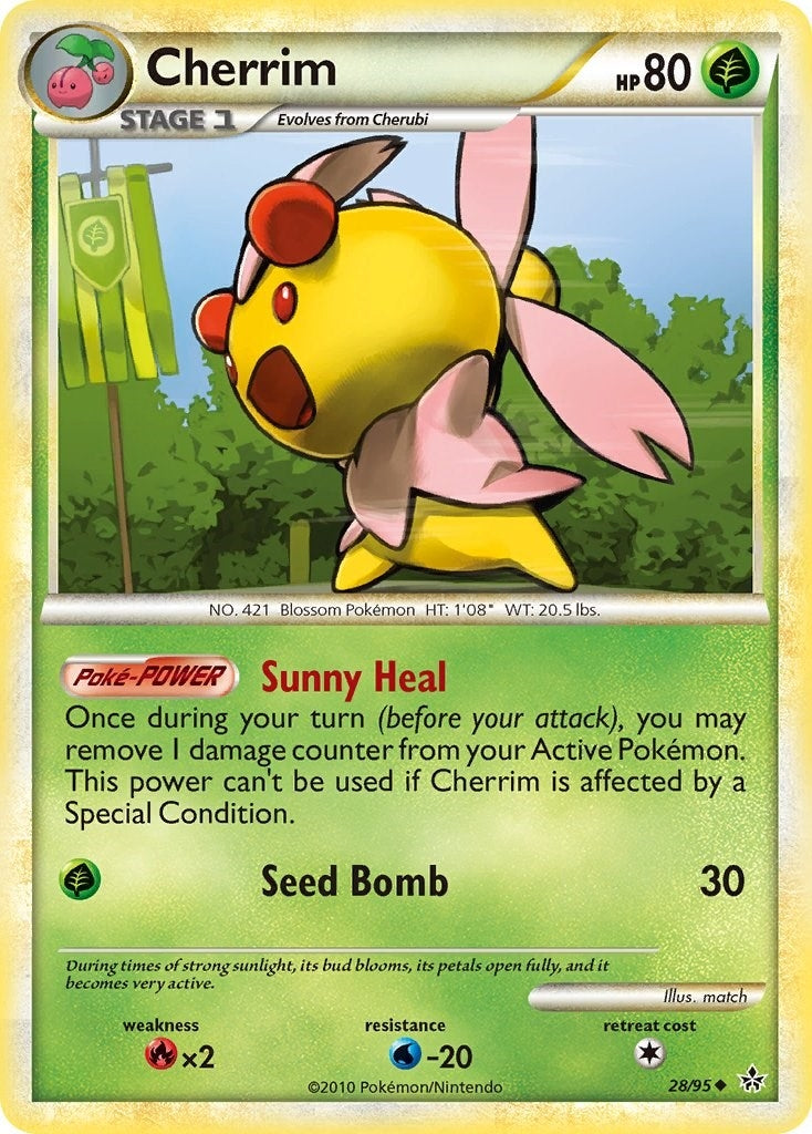 Image for Cherrim (Unleashed) (28/95) - Pokemon
