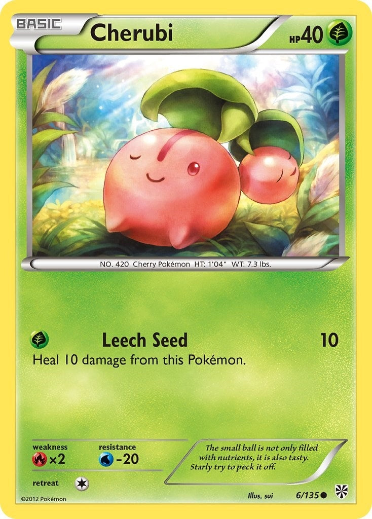 Image for Cherubi (Plasma Storm) (6/135) - Pokemon