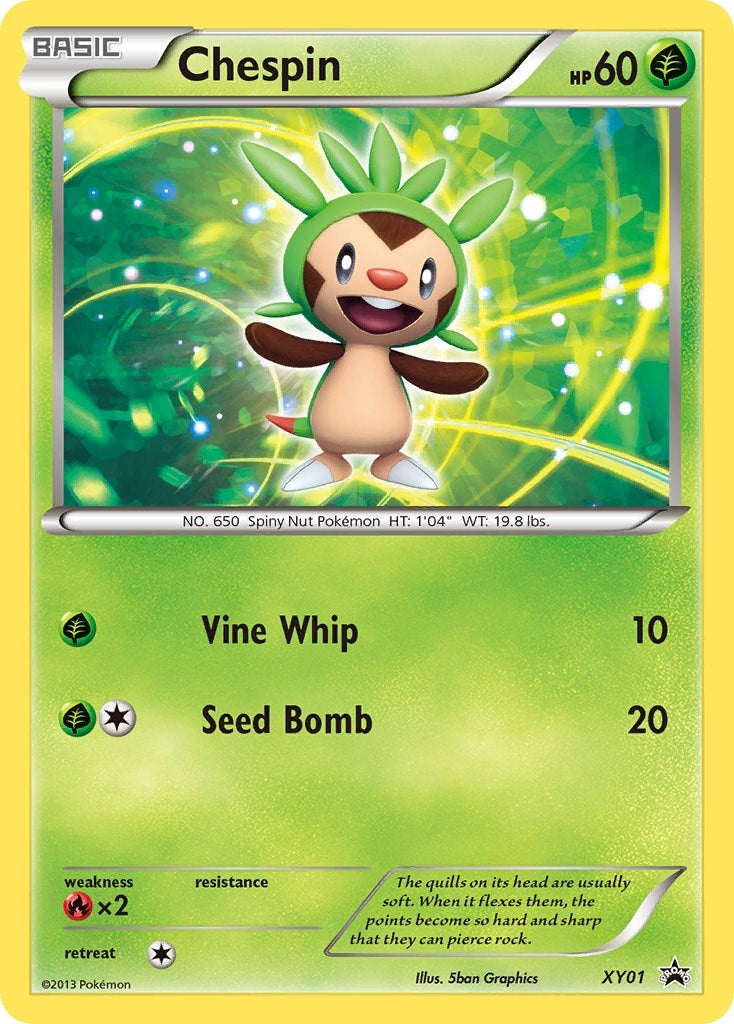 Image for Chespin - XY01 (XY Promos) (XY01) - Pokemon