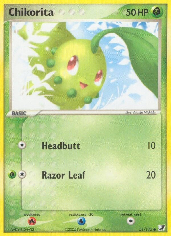 Image for Chikorita (Unseen Forces) (51/115) - Pokemon