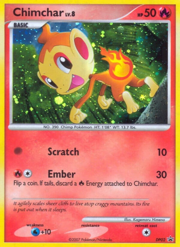 Image for Chimchar - DP02 (Diamond and Pearl Promos) (DP02) - Pokemon