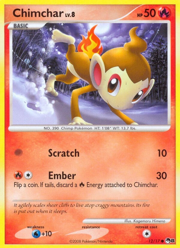 Image for Chimchar (POP Series 8) (012/017) - Pokemon