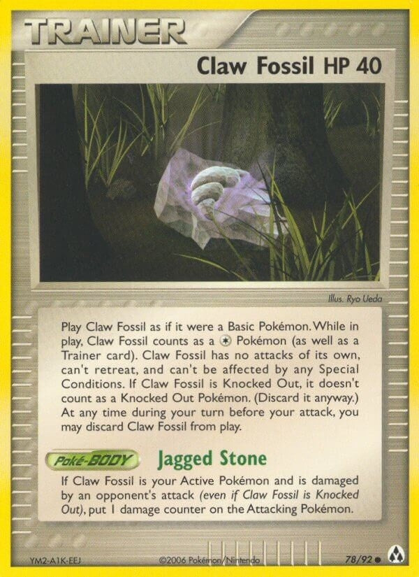 Image for Claw Fossil (Legend Maker) (78/92) - Pokemon