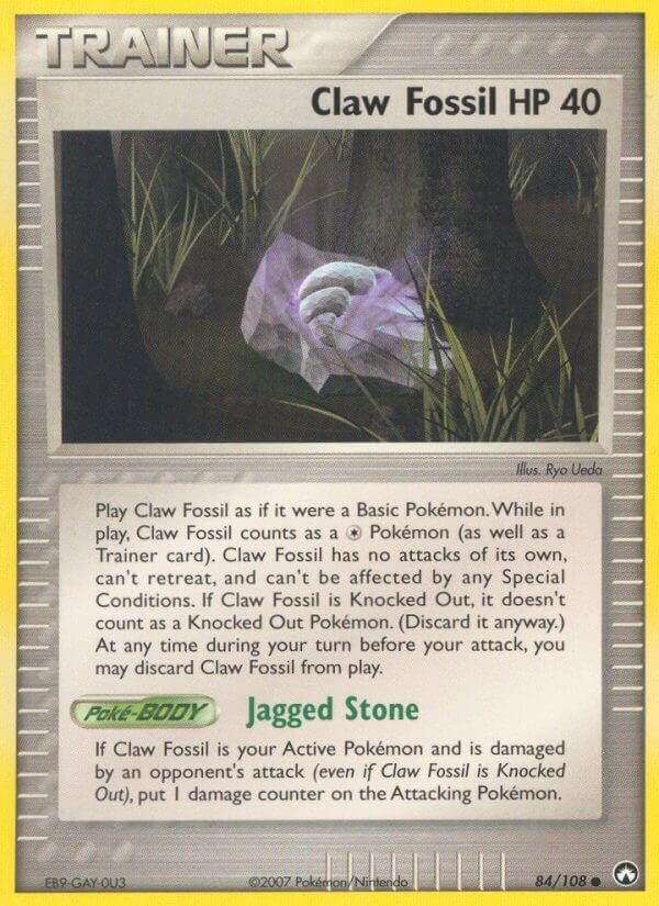 Image for Claw Fossil (Power Keepers) (84/108) - Pokemon