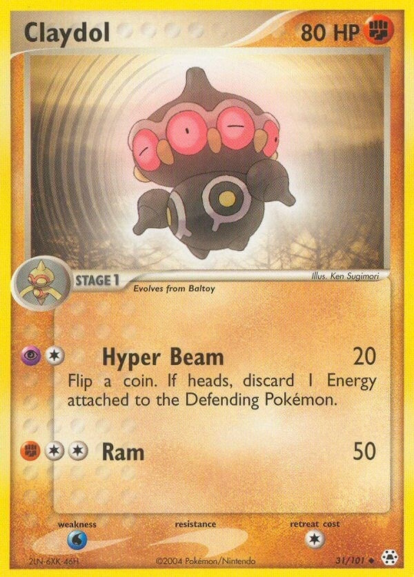 Image for Claydol (Hidden Legends) (31/101) - Pokemon