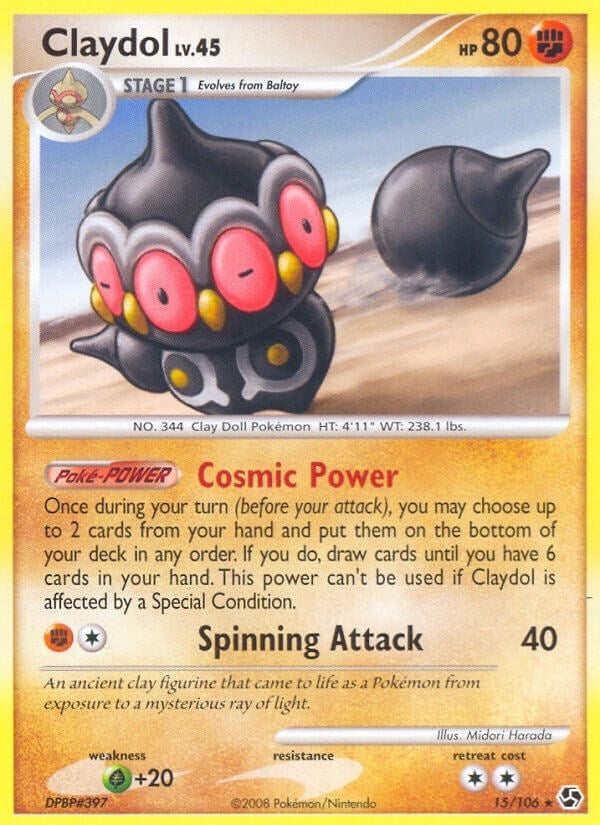 Image for Claydol (Great Encounters) (15/106) - Pokemon