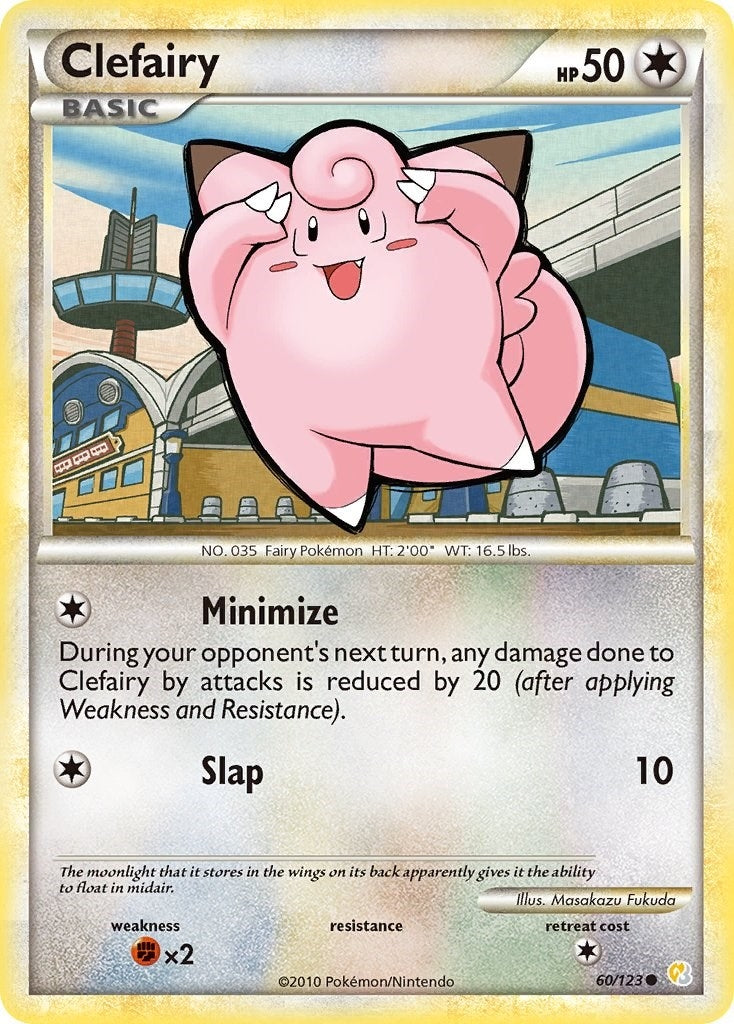 Image for Clefairy (HeartGold SoulSilver) (60/123) - Pokemon