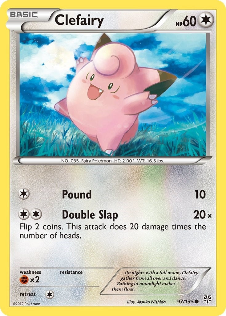 Image for Clefairy (Plasma Storm) (97/135) - Pokemon