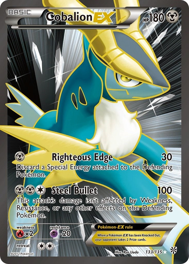 Image for Cobalion EX (133 Full Art) (Plasma Storm) (133/135) - Pokemon