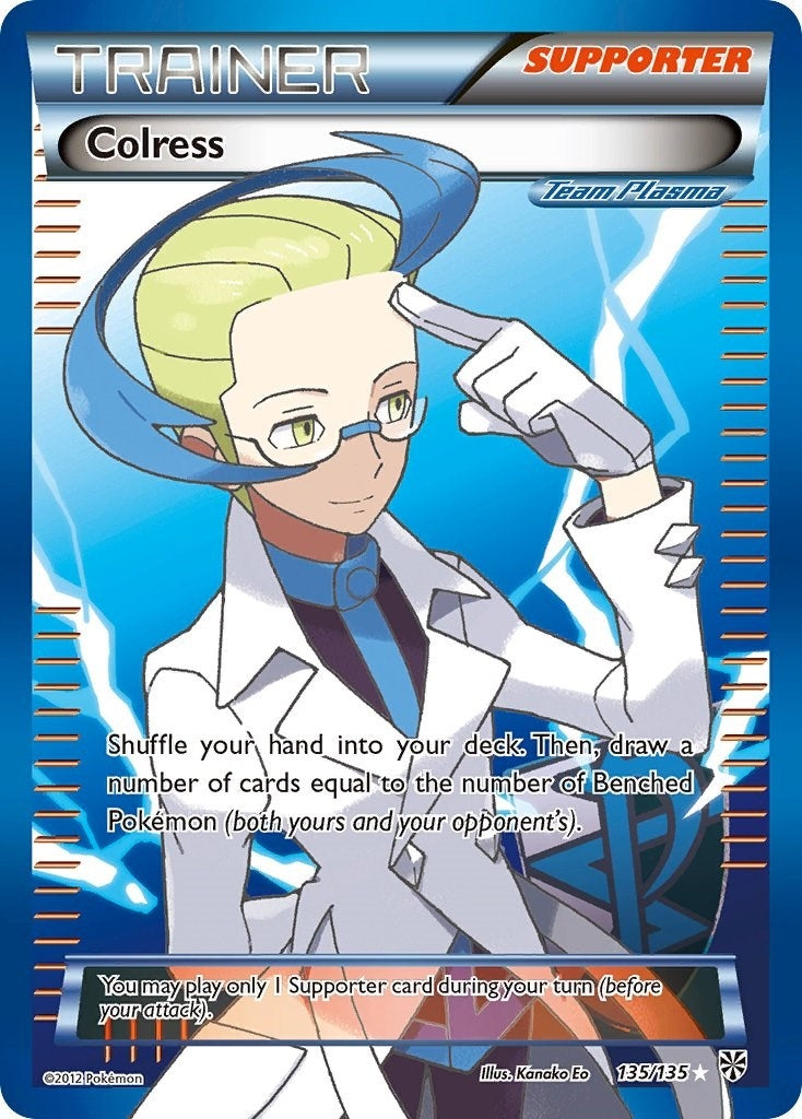 Image for Colress (Team Plasma) (135 Full Art) (Plasma Storm) (135/135) - Pokemon