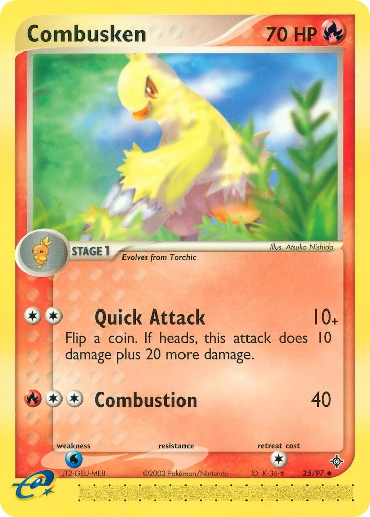 Image for Combusken (Dragon) (25/97) - Pokemon