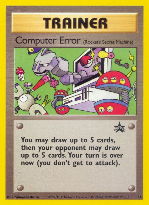 Image for Computer Error (Rocket's Secret Machine) (WoTC Promo) (16/53) - Pokemon