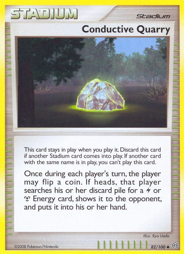 Image for Conductive Quarry (Stormfront) (82/100) - Pokemon