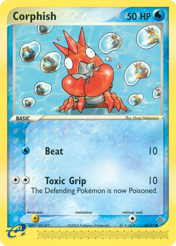 Image for Corphish (Dragon) (54/97) - Pokemon