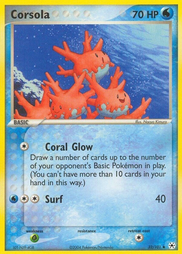 Image for Corsola (Hidden Legends) (32/101) - Pokemon