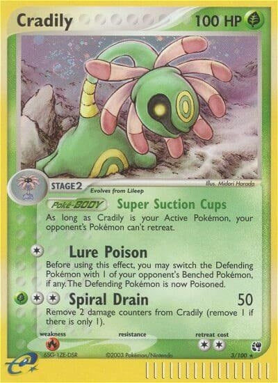 Image for Cradily (Sandstorm) (3/100) - Pokemon